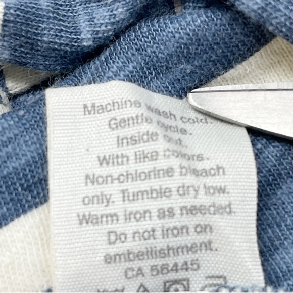 J CREW CREWCUTS Girls Size 14 Clothing Lot Striped Dress & Chambray Unicorn Top - Picture 7 of 13